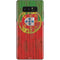 Portuguese Flag Dark Wood Galaxy Note 8 Skin